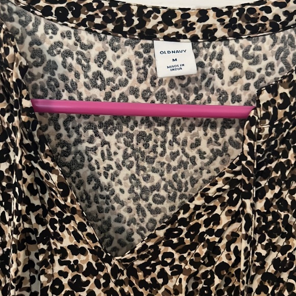 Old Navy Leopard Tassel Swing Dress - Picture 4 of 7